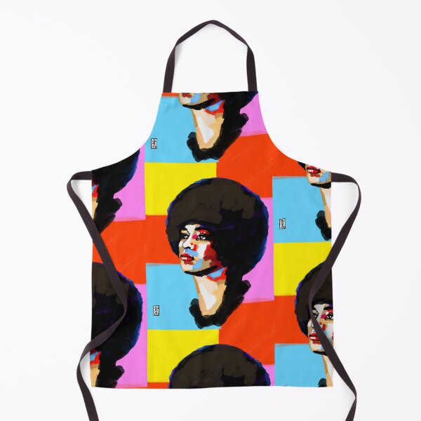 Artikelvorschau, Angela Davis Illustration entworfen und verkauft von Furies Design.