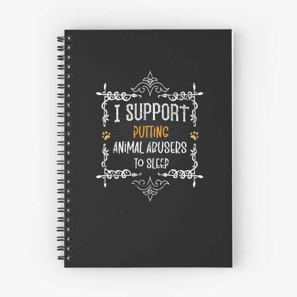Item preview, I Support Putting Animal Abusers To Sleep designed and sold by SOUFIANE1991.