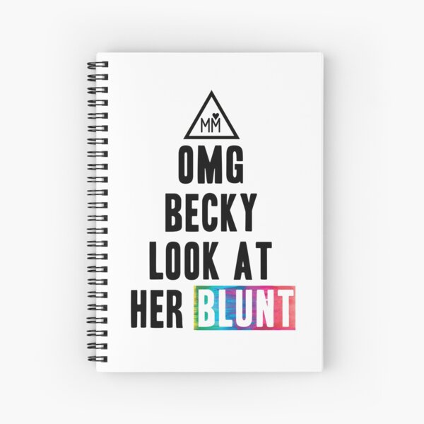 OMG Becky Spiral Notebook