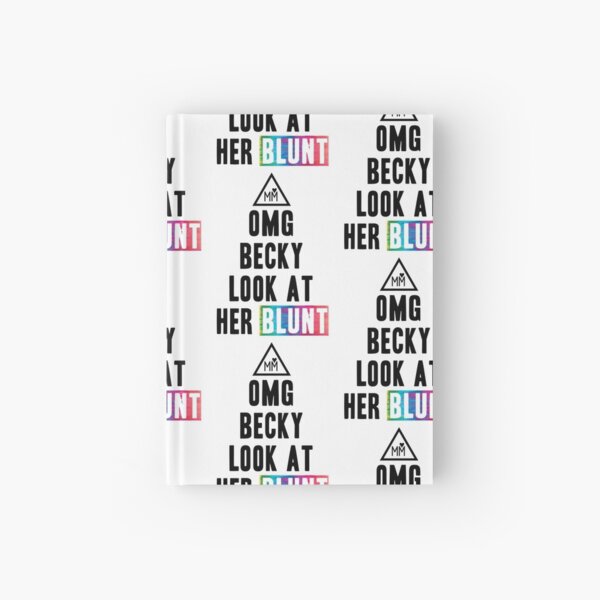 OMG Becky Hardcover Journal