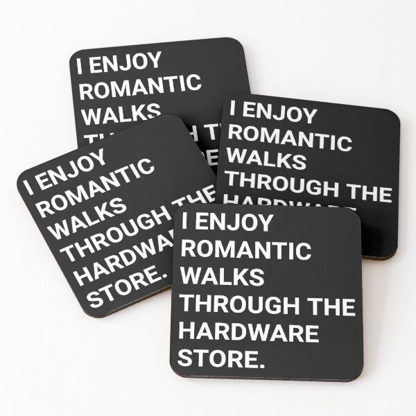 Item preview, I ENJOY ROMANTIC WALKS THROUGH THE HARDWARE STORE shirt  designed and sold by cizito.