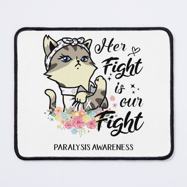 Item preview, Paralysis Awareness - Her Fight is our Fight designed and sold by RekaJoJo.