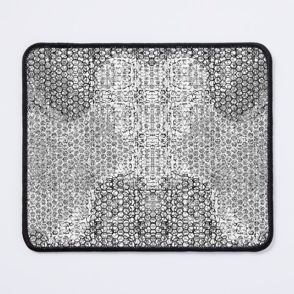 Item preview, Fractal honeycomb Smoke Union Black & White  designed and sold by AJLeibengeist.