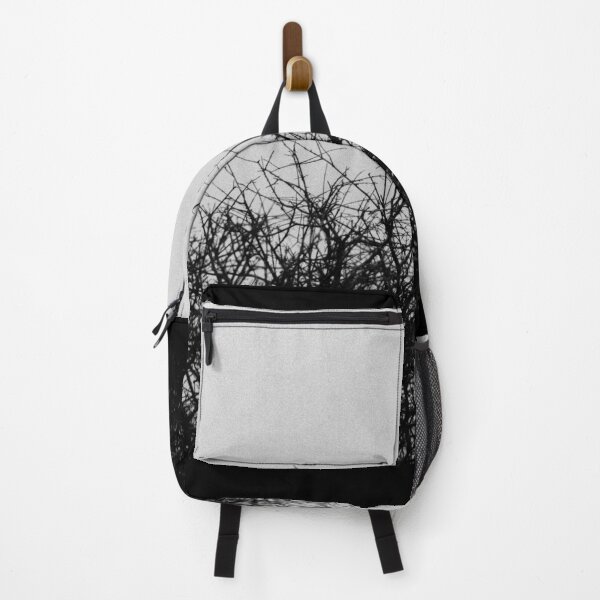 Item preview, Black and White Photo of Branches in front of grey Sky designed and sold by Lisa Jureczko.