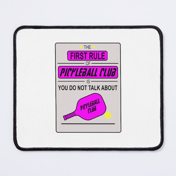 Item preview, Pickleball Club Rules Funny Novelty designed and sold by HatzicTshirts.