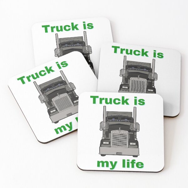 Item preview, Truck is my life designed and sold by Bart-Designs.