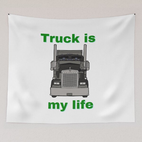 Item preview, Truck is my life designed and sold by Bart-Designs.
