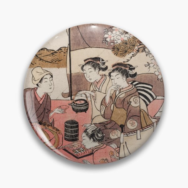 Item preview, Third Lunar Month, Blossom Viewing at Asuka Hill designed and sold by linggalibrary.