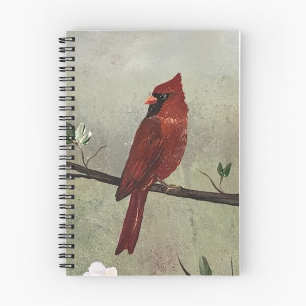 Item preview, Red Cardinal Artwork, Uniquely Decorative Lisa Kirwan Art designed and sold by KirwanArt.