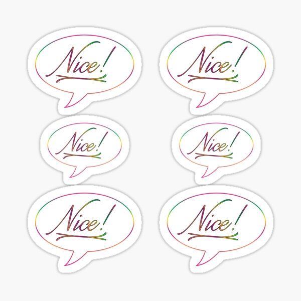 PENTI Nice One word – LINE stickers