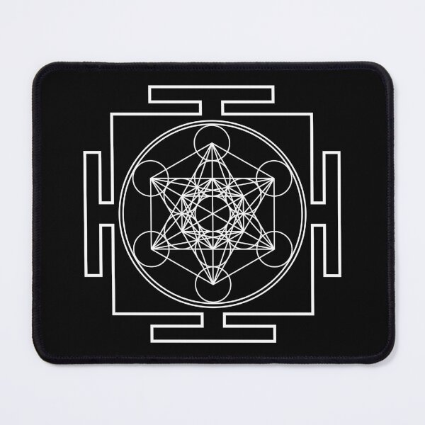 Item preview, Metatron's Cube - White designed and sold by GalacticMantra.