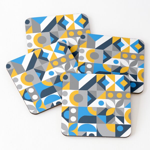 Item preview, blue & gold cube paradise designed and sold by briegot.