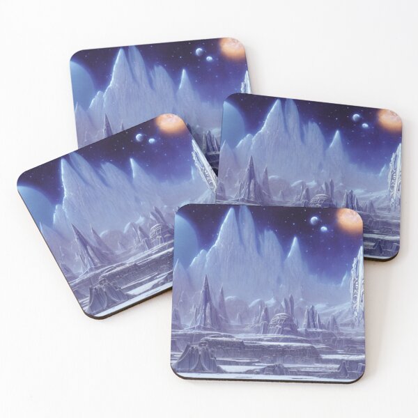 Item preview, Landscape of a Frozen Planet designed and sold by SilverFrog.