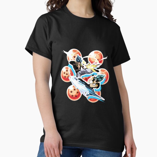 Super Saiyan Blue Gogeta and Vegito Dragon Ball Z Classic T-Shirt