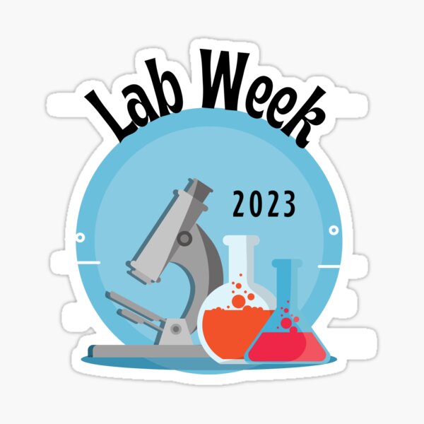"Lab Week 2023 Decal" Sticker for Sale by LEempire Redbubble