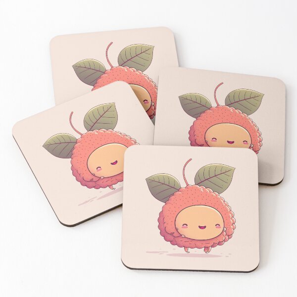 Item preview, Lychee Laughs, a Cute and Fun Lychee Fruit's Adventure designed and sold by ultra-cute.