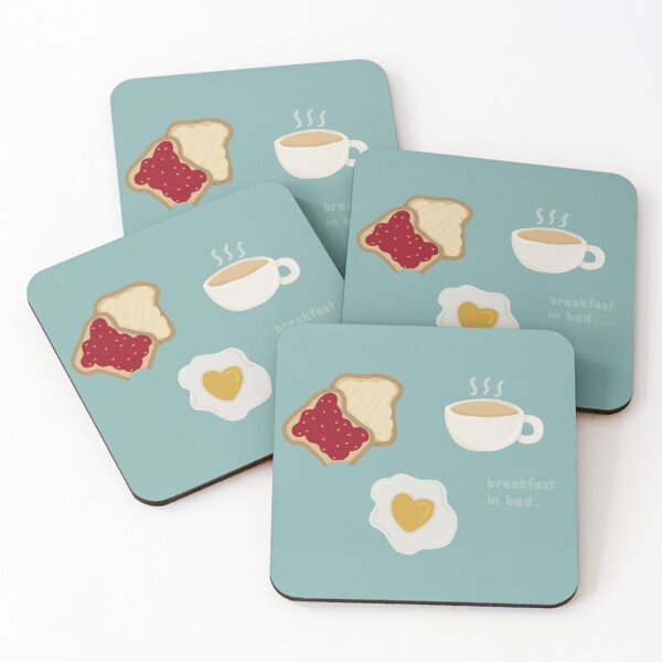 Item preview, breakfast in bed . . . blue designed and sold by emily  gaskin.