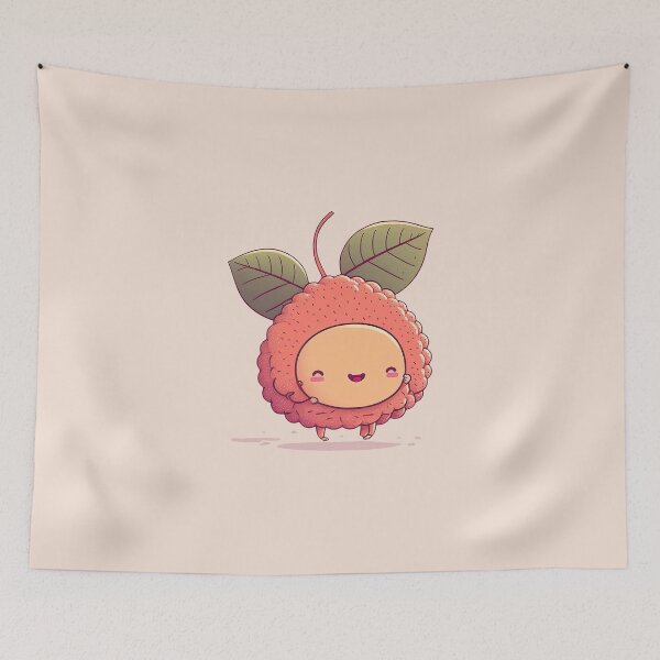 Item preview, Lychee Laughs, a Cute and Fun Lychee Fruit's Adventure designed and sold by ultra-cute.