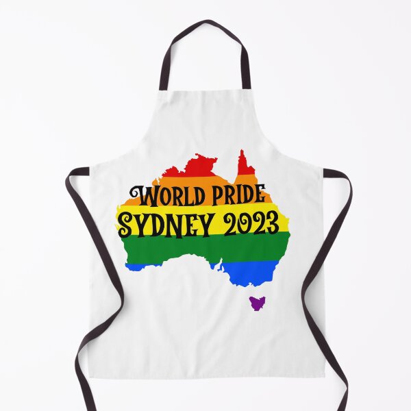 Artikelvorschau, World Pride Sydney 2023 – Australien feiert Pride im Jahr 2023 entworfen und verkauft von Jane Holloway.