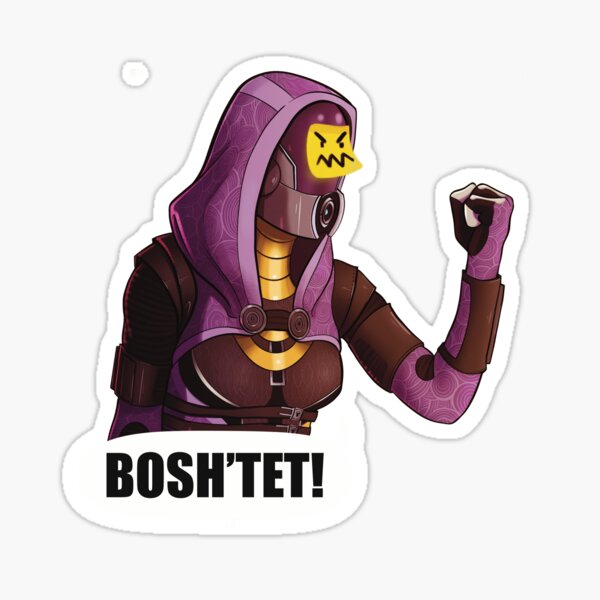 Vista previa del artículo con la obra «¡Bosh'Tet!», diseñado y vendido por crackedblackinc.