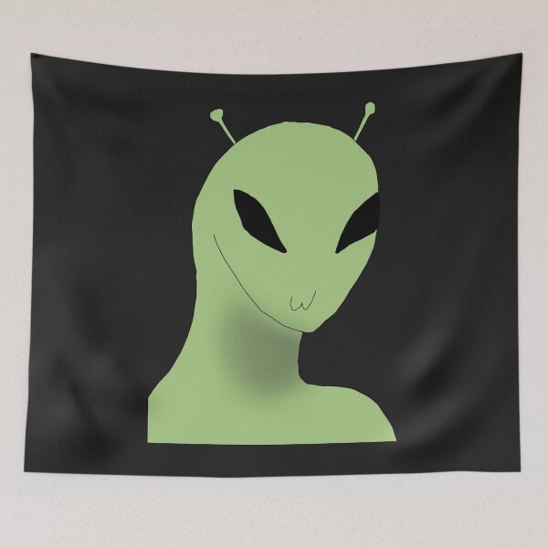 Item preview, Funny Green Alien designed and sold by Usagicollection.