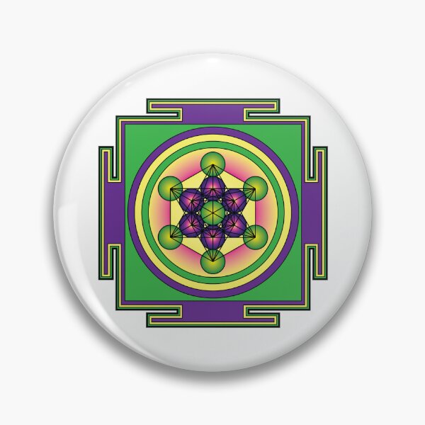 Item preview, Metatron's Cube Mandala designed and sold by GalacticMantra.