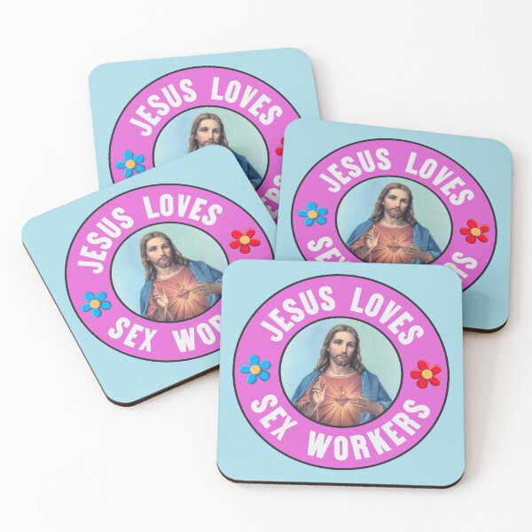 Item preview, Jesus Loves Sex Workers designed and sold by Picket Club.