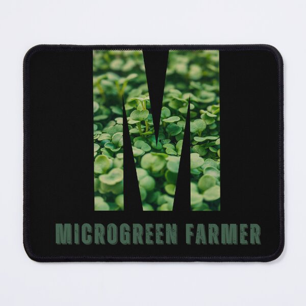 Item preview, M for Microgreen Farmer designed and sold by Minnie3d.