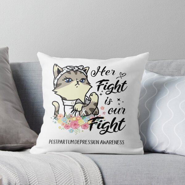 Item preview, Postpartum Depression Awareness - Her Fight is our Fight designed and sold by RekaJoJo.