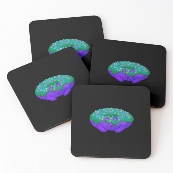 Item preview, Green and Purple Donut designed and sold by Sierra Lanfranco.