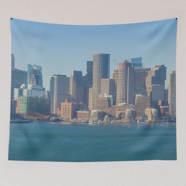 Item preview, Boston Harbor Close Up on a Sunny Day designed and sold by SafariByMarisa.