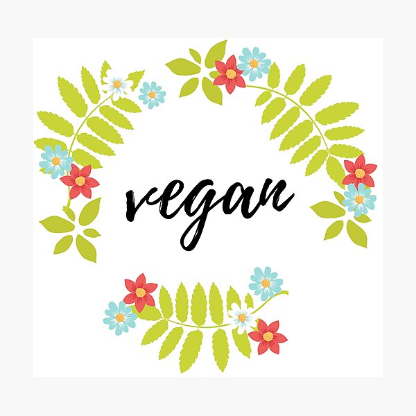 Wandbilder Vegan Witze Redbubble