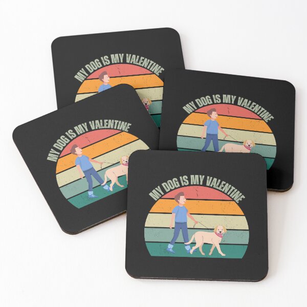 Item preview, My dog is my valentine designed and sold by The Love Quill.