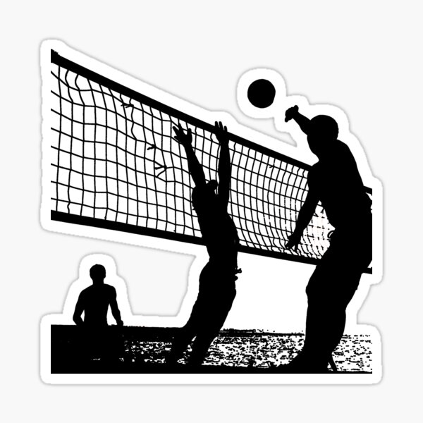 Volleyball Saque Sticker by Vôlei for iOS & Android