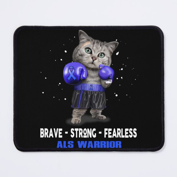 Item preview, ALS Warrior - BRAVE STRONG FEARLESS designed and sold by Berriosly.