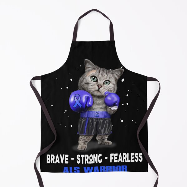 Item preview, ALS Warrior - BRAVE STRONG FEARLESS designed and sold by Berriosly.