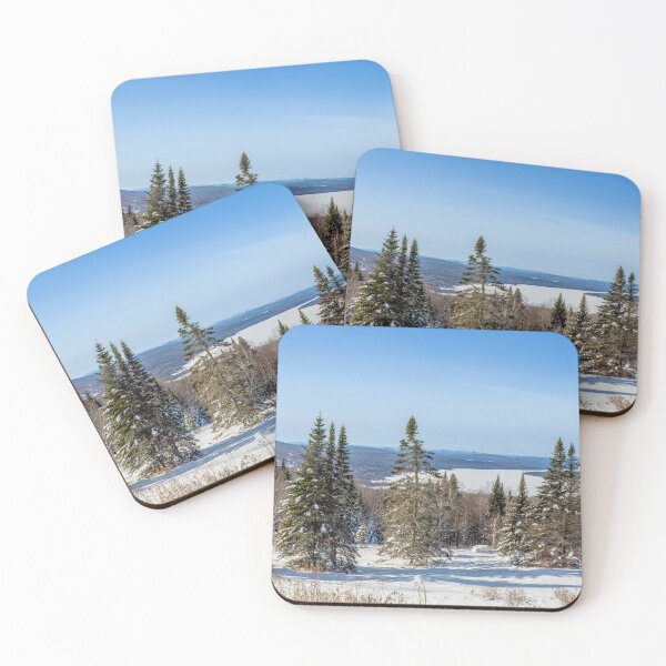 Item preview, Crystal Clear Skies on a Cold Winter Day in Mountains designed and sold by SafariByMarisa.