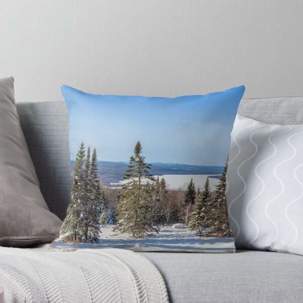 Item preview, Crystal Clear Skies on a Cold Winter Day in Mountains designed and sold by SafariByMarisa.