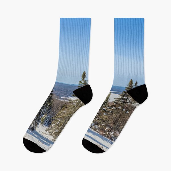 Item preview, Crystal Clear Skies on a Cold Winter Day in Mountains designed and sold by SafariByMarisa.