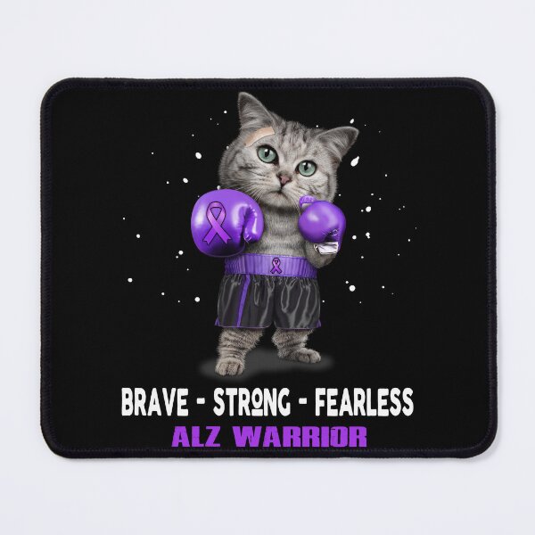 Item preview, ALZ Warrior - BRAVE STRONG FEARLESS designed and sold by Berriosly.