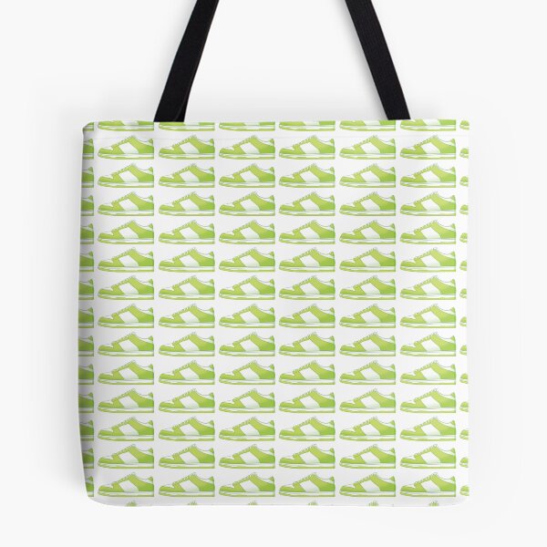 Item preview, Pastel Lime Green and White Sneakers Print designed and sold by overlychromatic.
