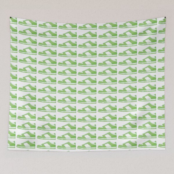 Item preview, Pastel Green and White Sneakers Print designed and sold by overlychromatic.