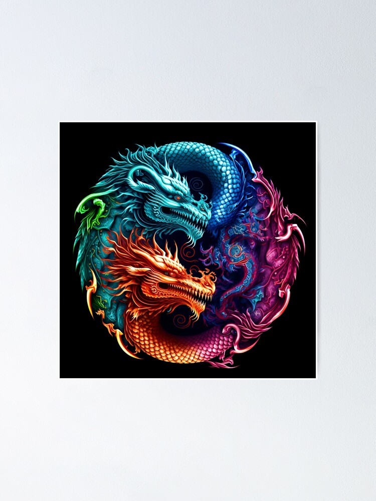 Dragon Double Tattoo transparent PNG - StickPNG