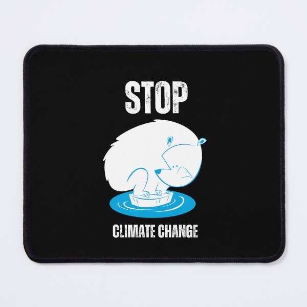 Item preview, Polar Bear - STOP Climate Change designed and sold by ArtCreativeSACB.