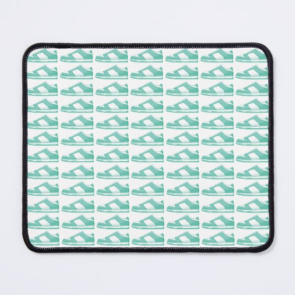 Item preview, Pastel Teal and White Sneakers Print designed and sold by overlychromatic.