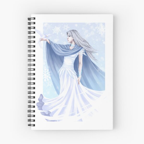 Item preview, Snow Queen Illustration designed and sold by dawnshue.