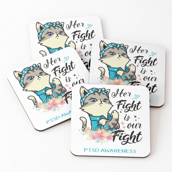 Item preview, PTSD Awareness - Her Fight is our Fight designed and sold by RekaJoJo.