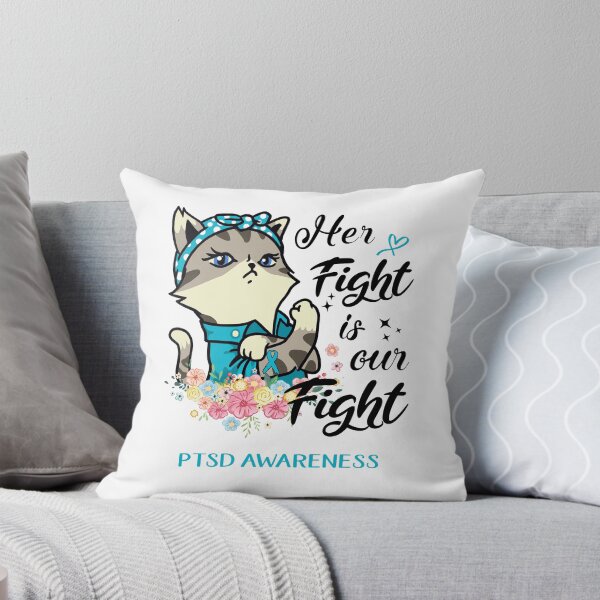 Item preview, PTSD Awareness - Her Fight is our Fight designed and sold by RekaJoJo.