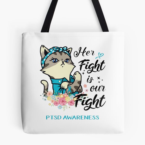 Item preview, PTSD Awareness - Her Fight is our Fight designed and sold by RekaJoJo.
