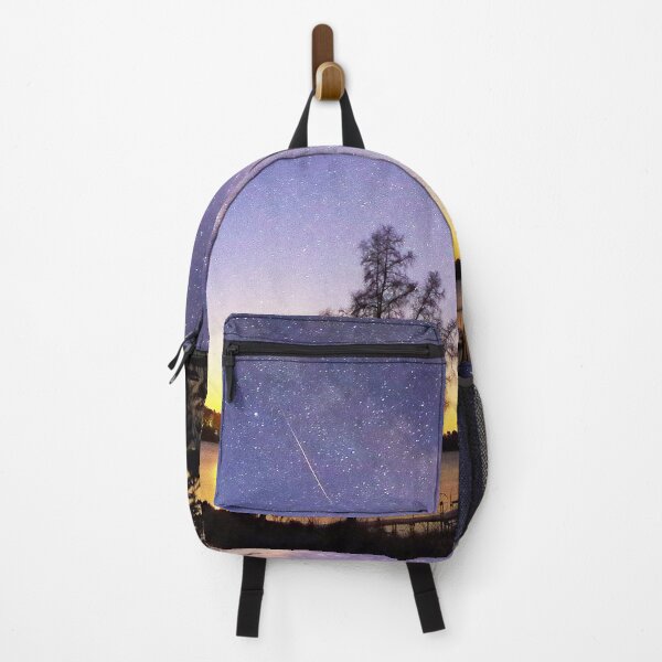 Item preview, Milky Way, Meteor, and Rising Moon Over our Lake designed and sold by Debbie Center.
